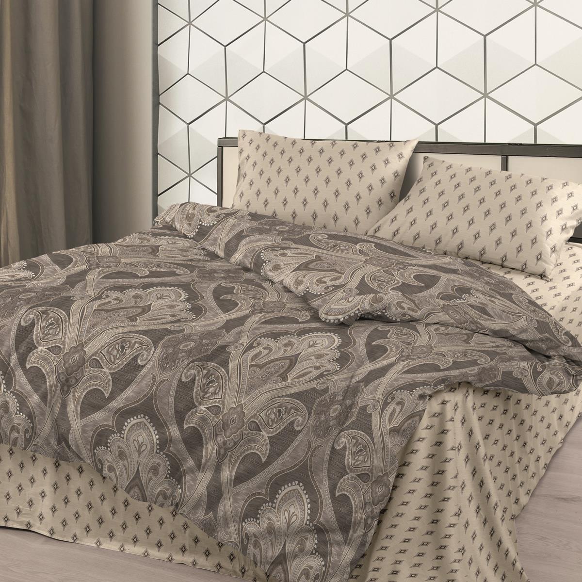 

Постельное Белье Wenge 50х70 рис.615381-2/15382-2 Hilton евро Бязь
