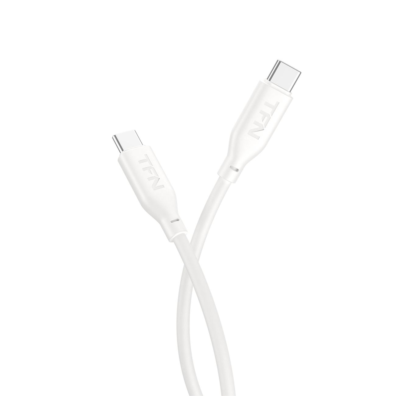 

Кабель TFN USB Type-C - USB Type-C силикон 3А, 0.6 м, белый TFNCSILCC06MWH