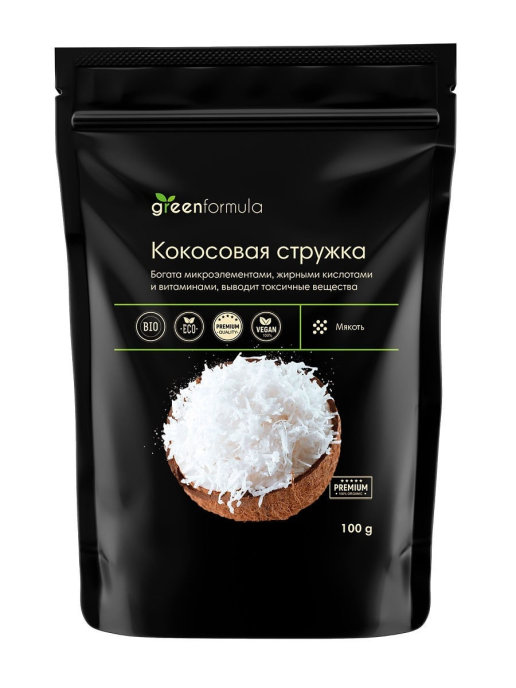 

Кокосовая стружка GreenFormula, 100 г