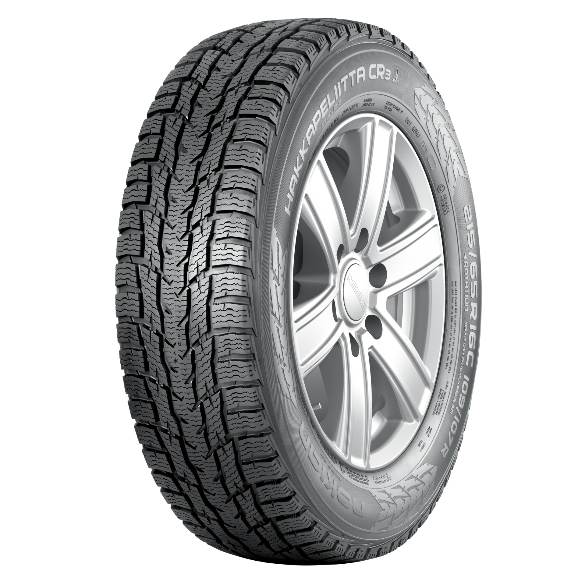 фото Зимние шины nokian tyres hakkapeliitta cr3 205/65 r16c 107/105r