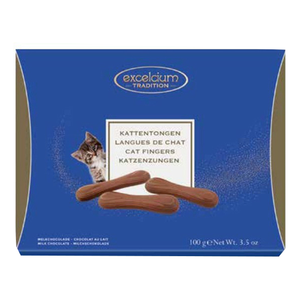Конфеты шоколадные Excelcium Кошачьи пальчики 100 г