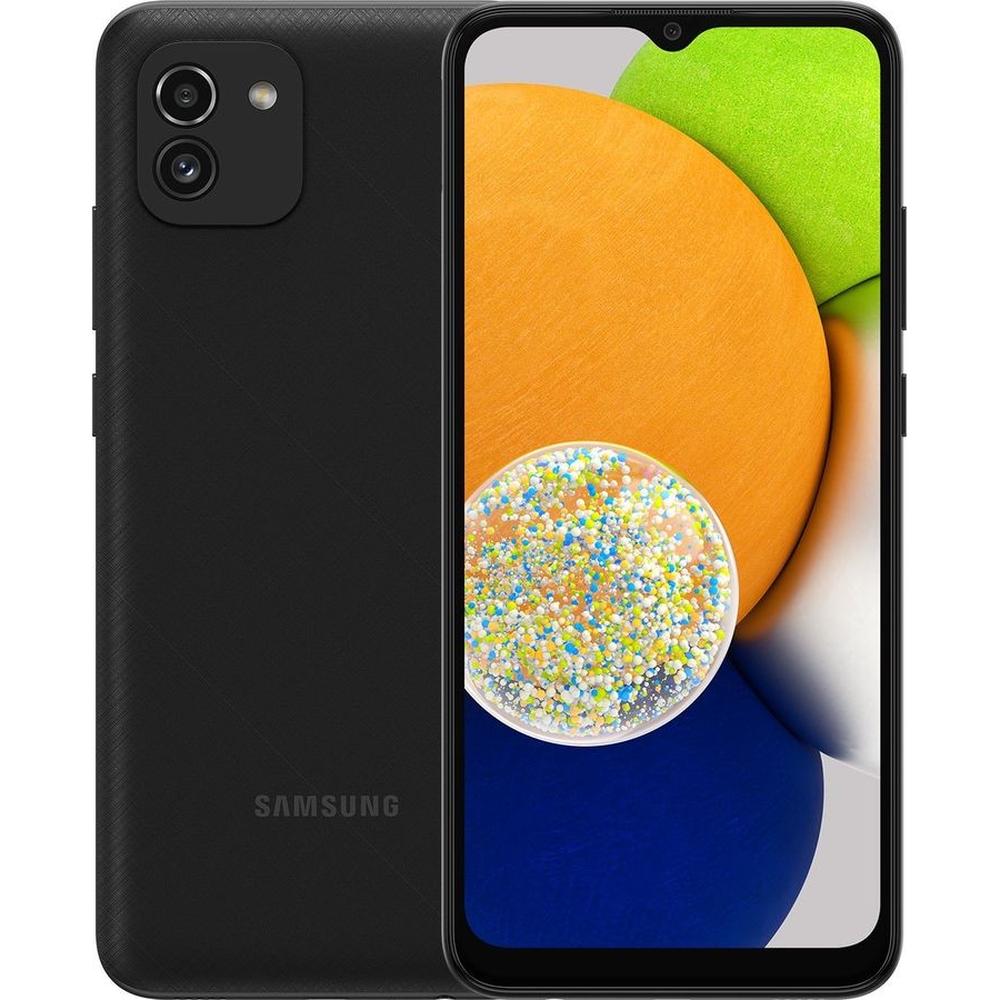 Смартфон Samsung Galaxy A03 4/64GB Black (SM-A035FZKGSER)