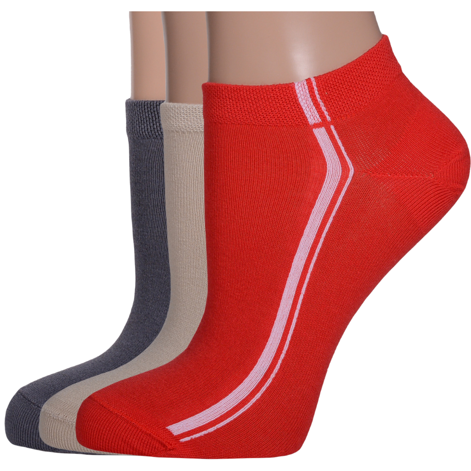 Комплект носков женских LorenzLine 3-С8 разноцветных 25