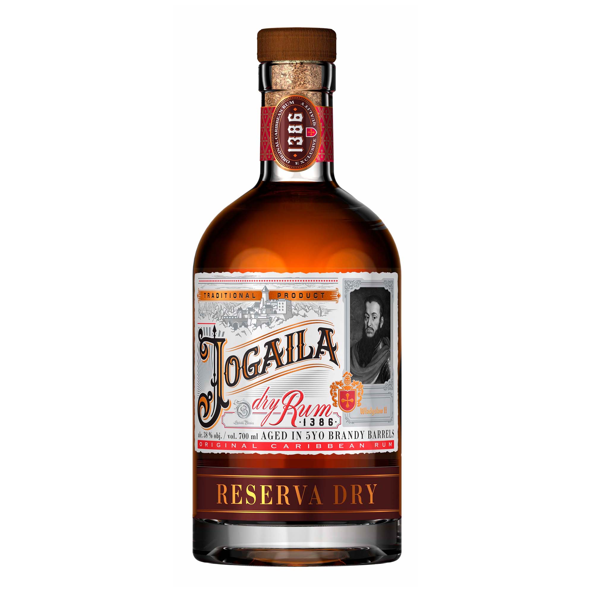 

Ром Jogaila Reserva Dry 38% 0,7 л