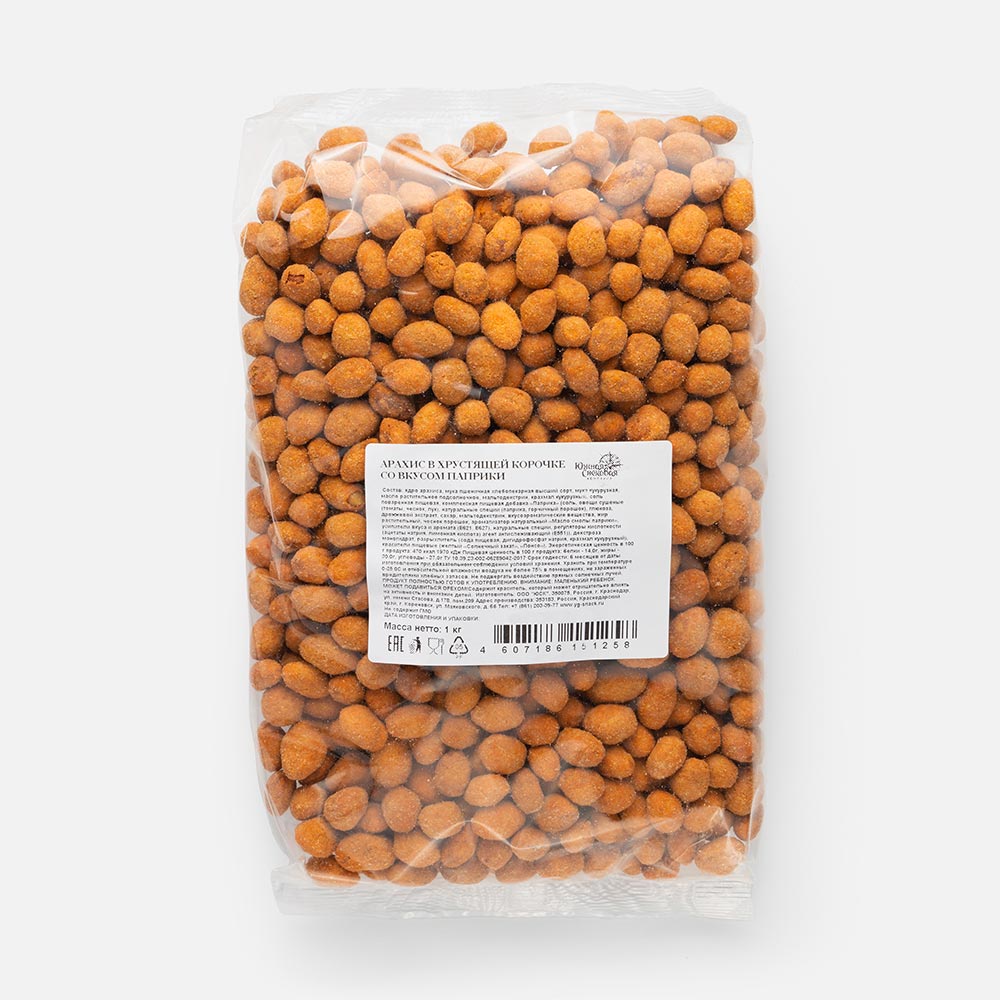 Арахис WTF, в хрустящей оболочке, паприка, 1 кг