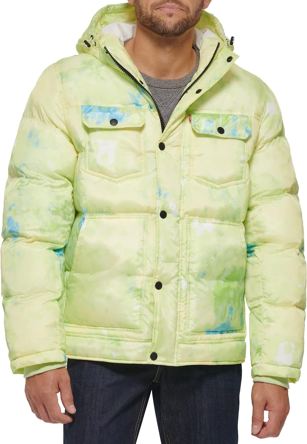 Куртка мужская Levi's LM2RP467-DDL зеленая S