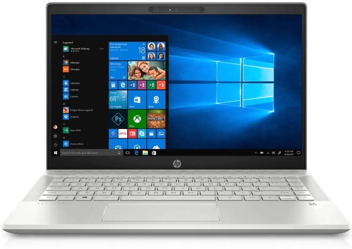 

Ноутбук HP Pavilion 14-ce3002ur Silver (22M59EA)