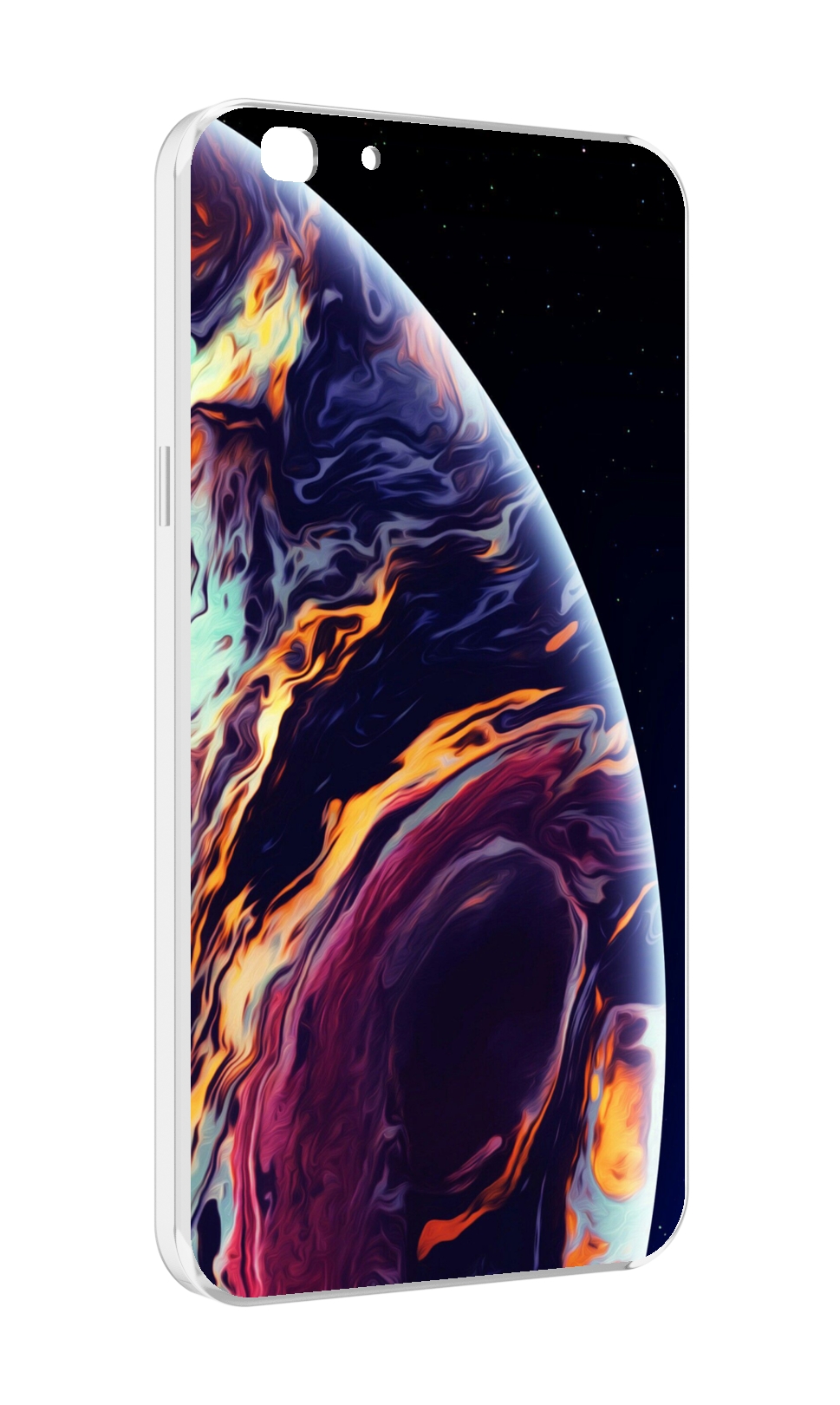 

Чехол MyPads акварельная планета для Oppo A77/F3 (2017 год), Прозрачный, Tocco