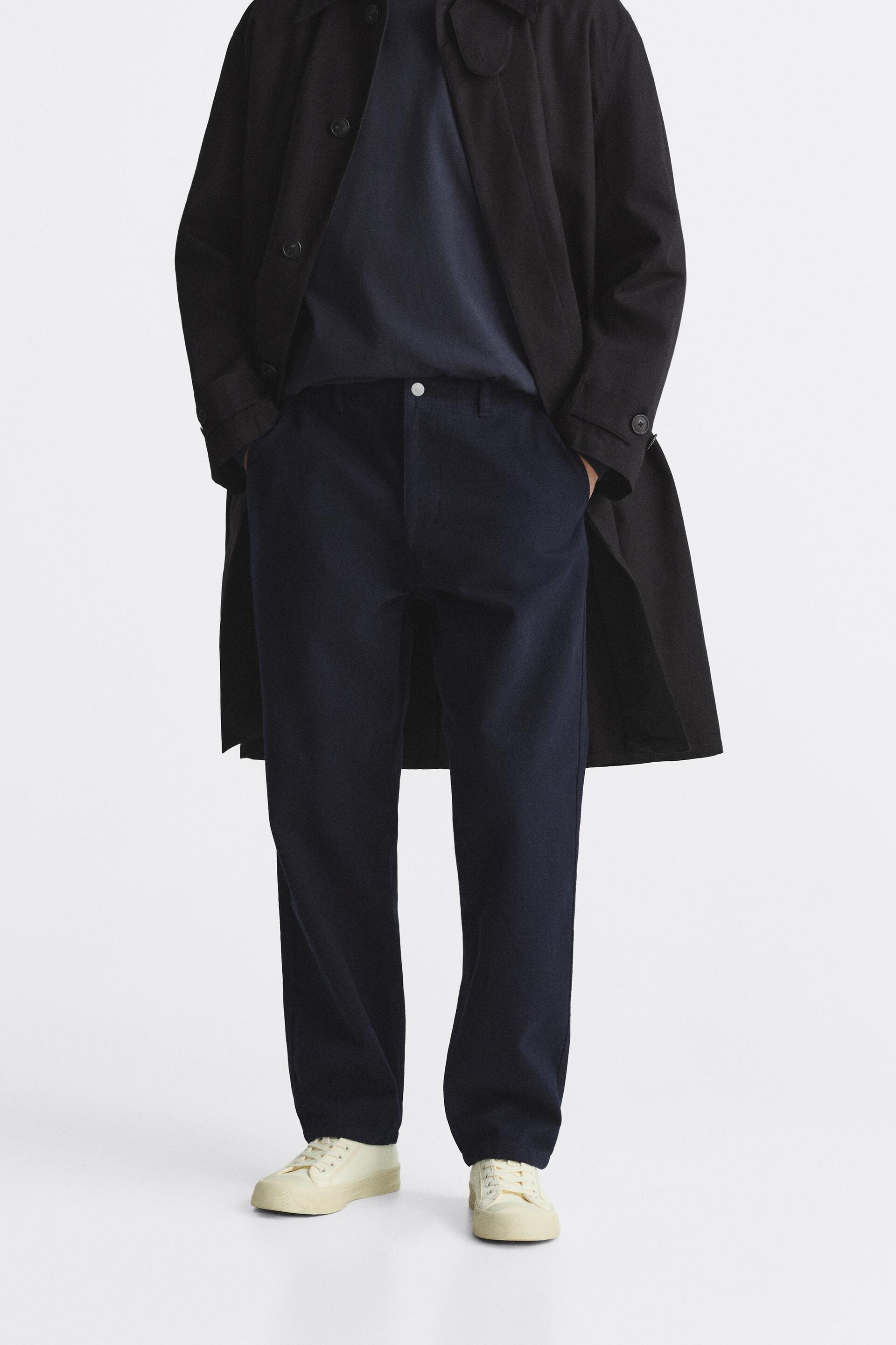 

Брюки мужские ZARA 01300506 синие 44 (доставка из-за рубежа), Синий, 01300506