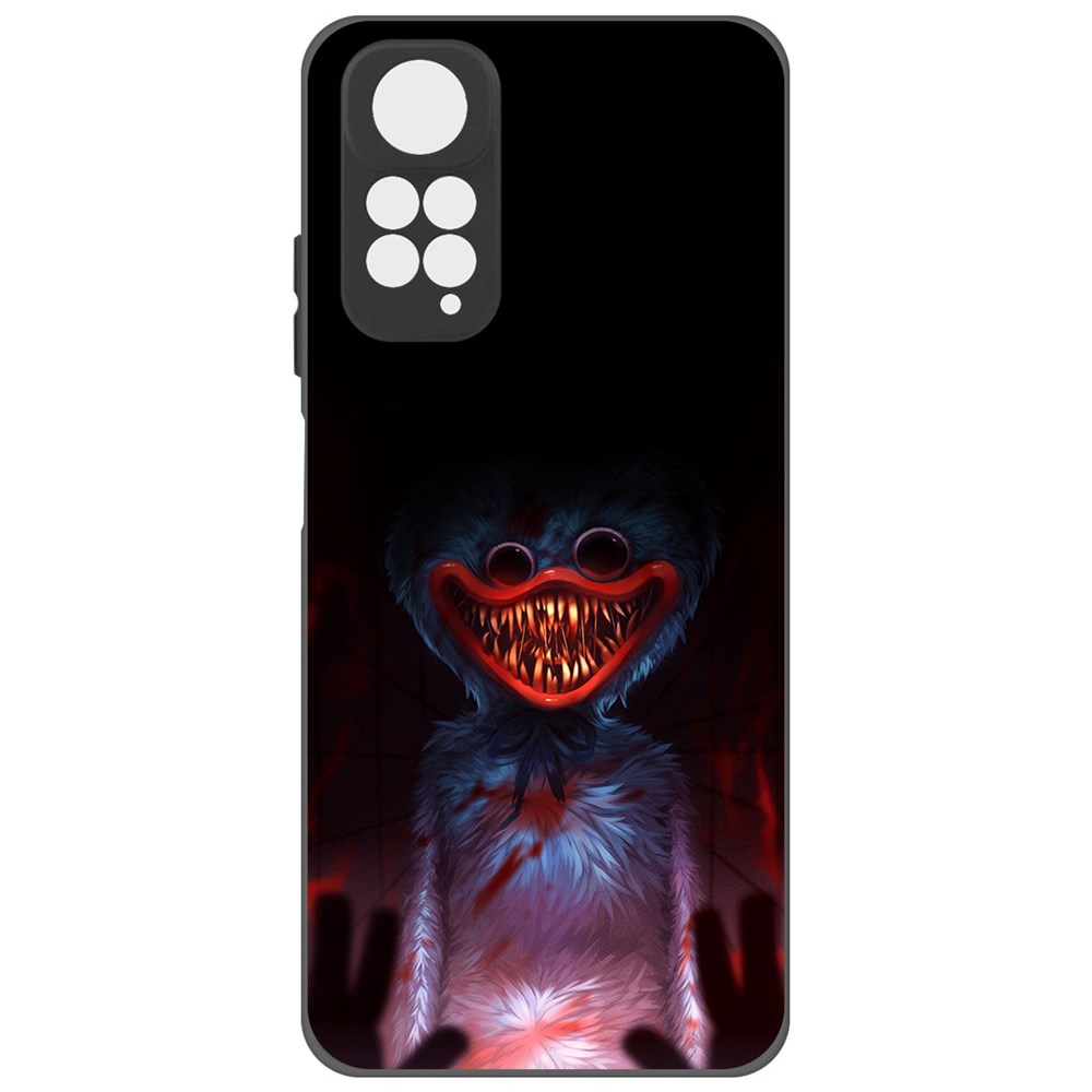 

Чехол софт кейс Атака Хаги Ваги для Xiaomi Redmi Note 11S черный