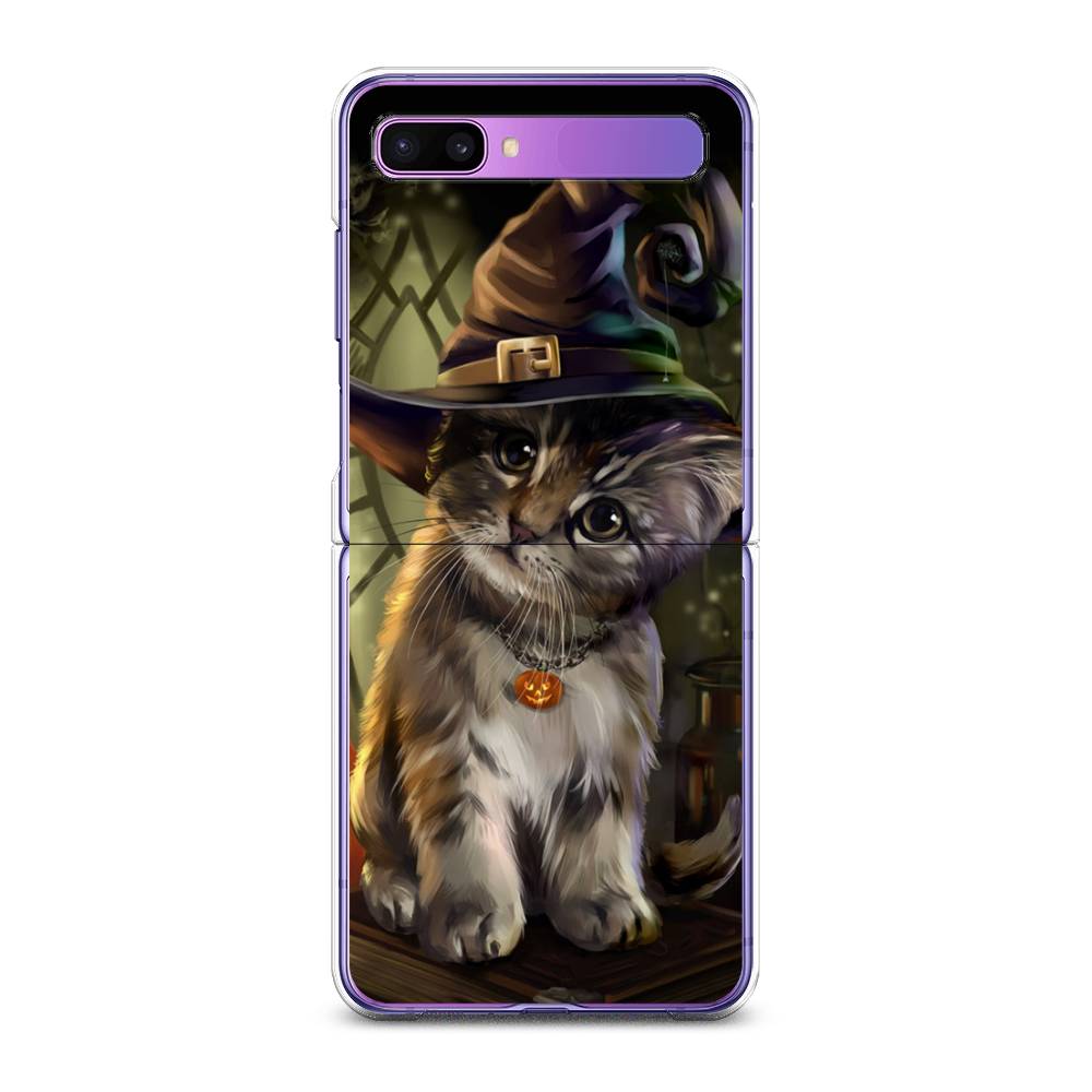 

Чехол Awog для Samsung Galaxy Z Flip 1 "Кот на Хэллоуин", 2107150-2