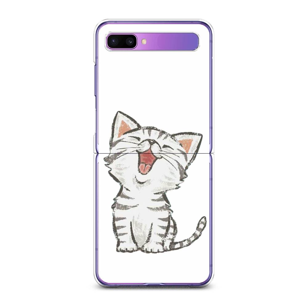 

Чехол Awog для Samsung Galaxy Z Flip 1 "Котенок рисованный", 2107150-1