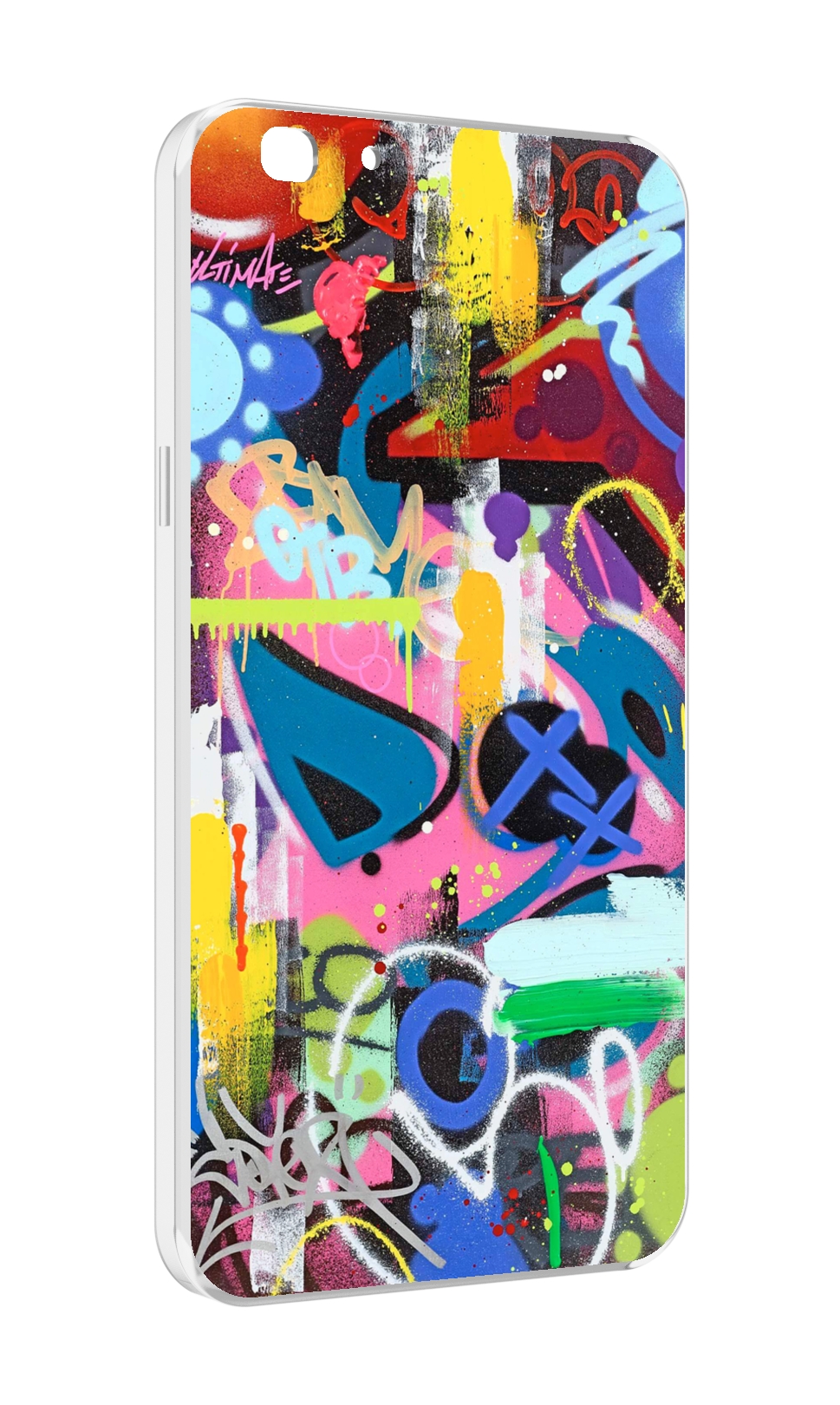 

Чехол MyPads абстракция-графити для Oppo A77/F3 (2017 год), Прозрачный, Tocco