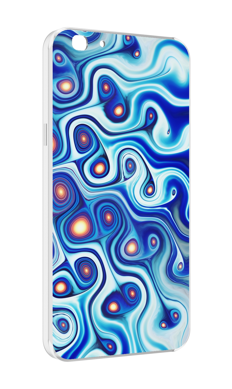 Чехол MyPads абстрактная-текстура для Oppo A77/F3 (2017 год)