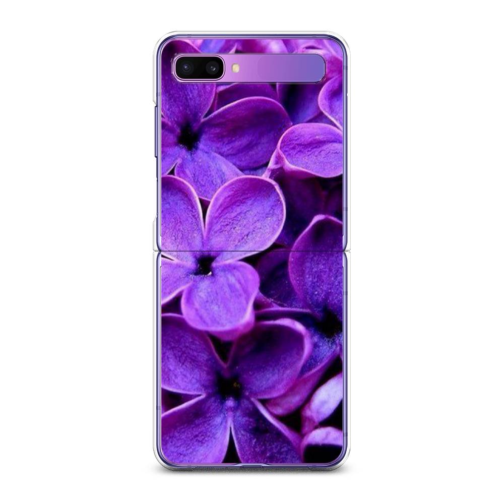 

Чехол Awog для Samsung Galaxy Z Flip 1 "Сирень крупная", 2107150-8