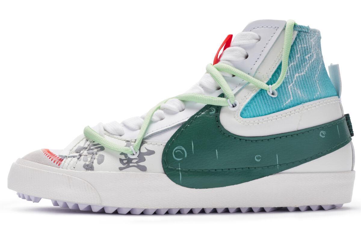

Кеды унисекс Nike Blazer белые 38 EU, Белый, Blazer
