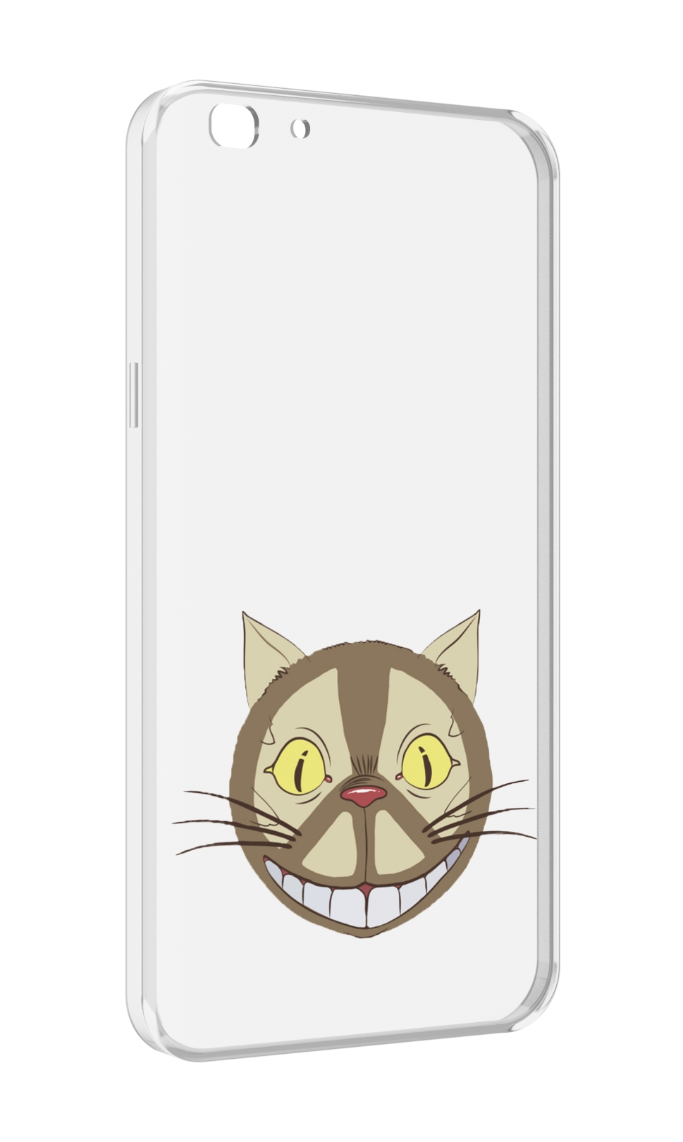 

Чехол MyPads Чеширский кот для Oppo A77/F3 (2017 год), Прозрачный, Tocco