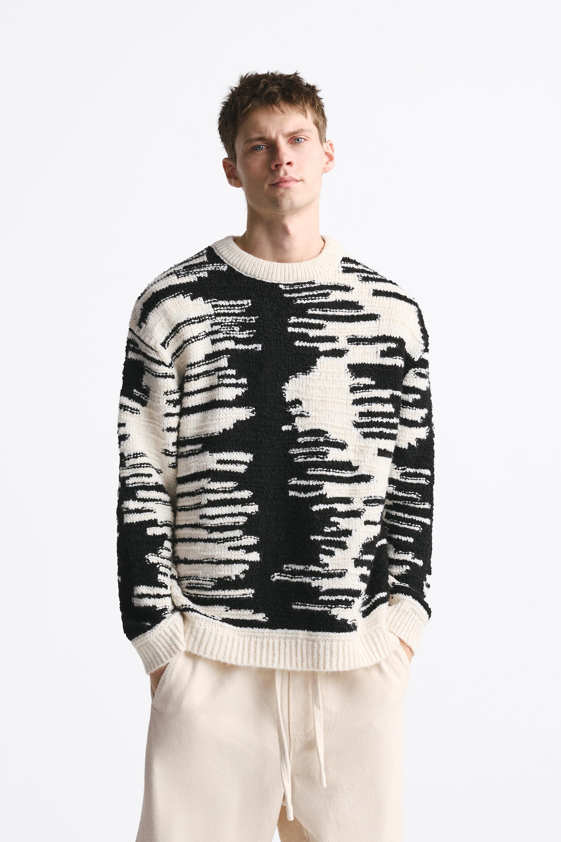 

Джемпер мужской ZARA 01023402 белый S (доставка из-за рубежа), 01023402