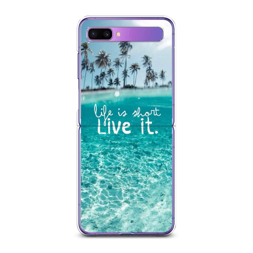 

Чехол Awog для Samsung Galaxy Z Flip 1 "Live it", 2107150-7
