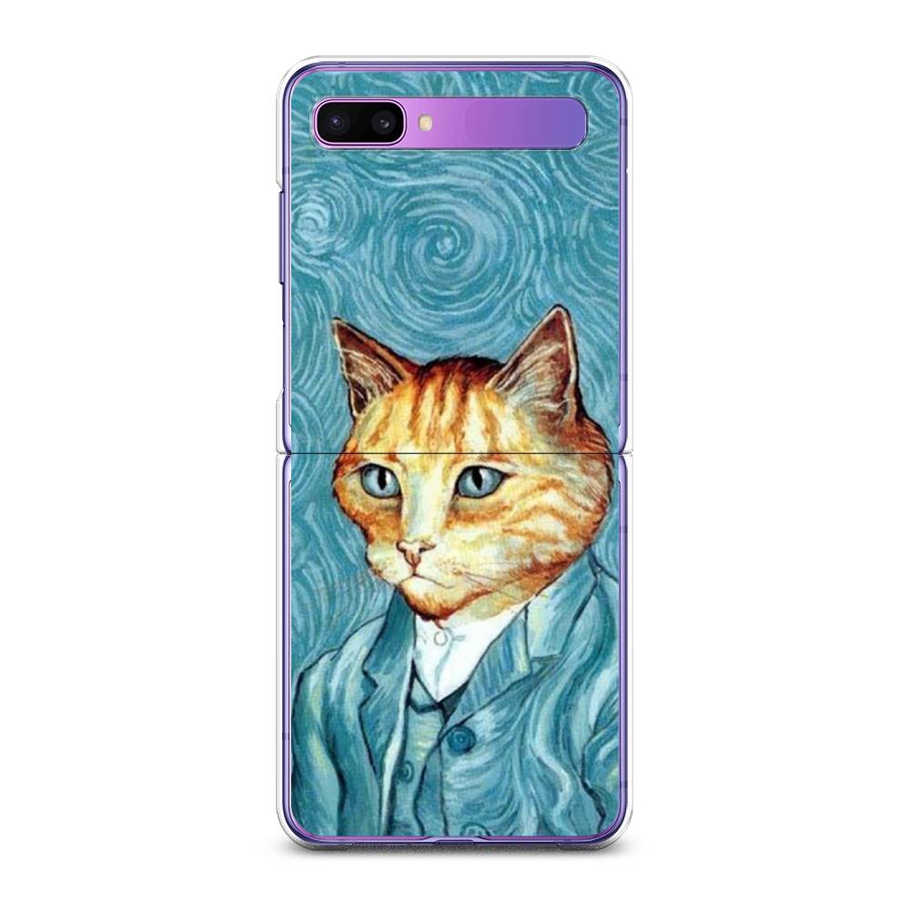 

Чехол Awog для Samsung Galaxy Z Flip 1 "Кот Ван Гог", 2107150-2