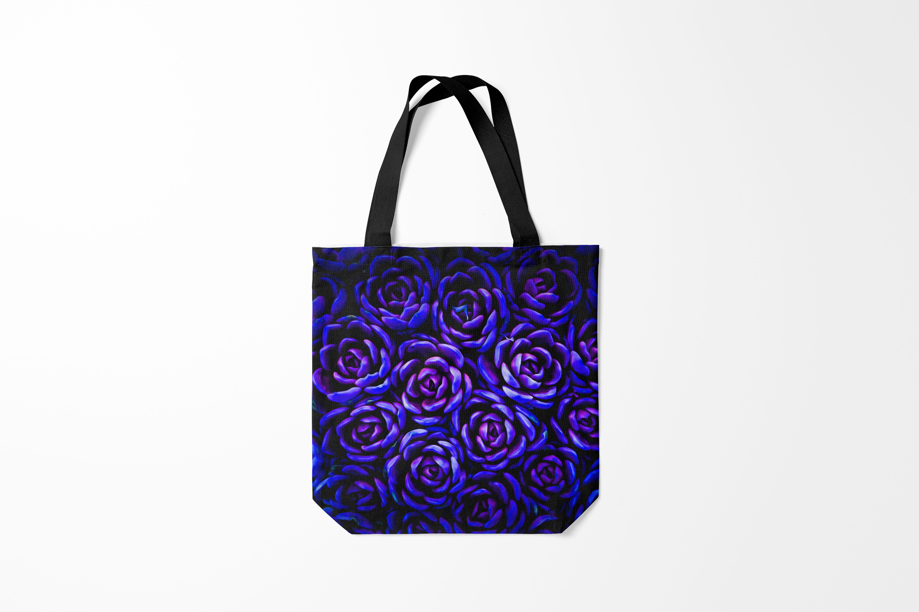 

Сумка шoппер унисекс Burnettie Цветы Lovely Roses, черный, Цветы Lovely Roses
