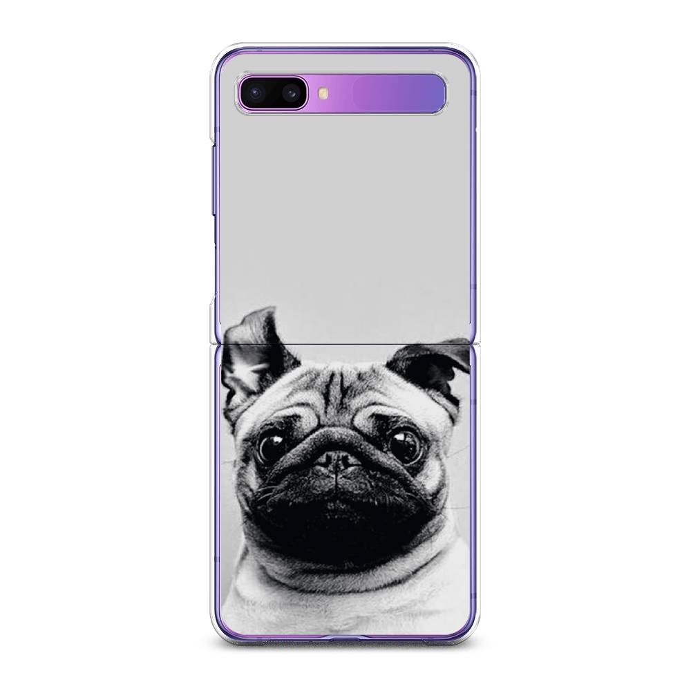 

Чехол Awog для Samsung Galaxy Z Flip 1 "Ушастый мопс", 2107150-1