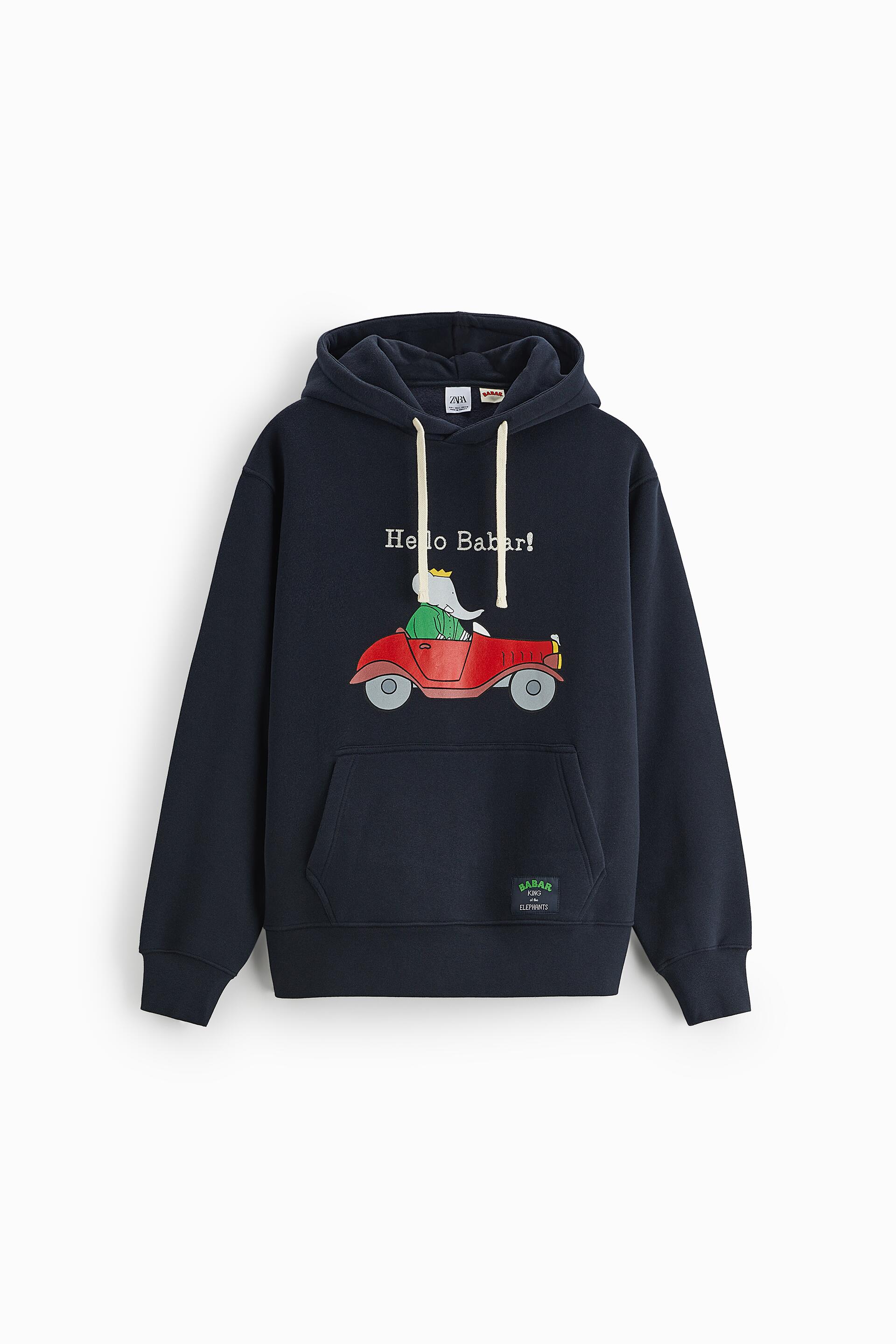 

Худи мужское ZARA 00962410 синее XL (доставка из-за рубежа), 00962410