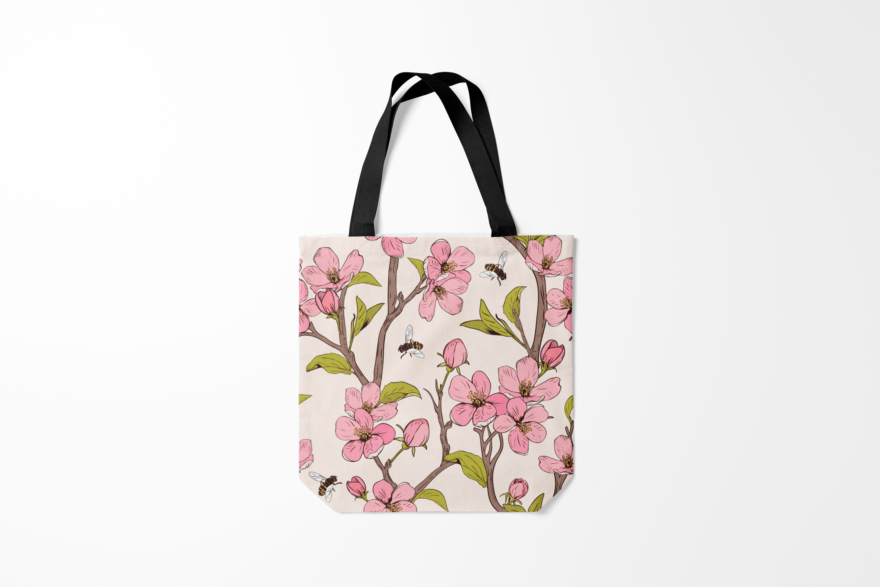 

Сумка шoппер унисекс Burnettie Цветы САКУРА SAKURA, бежевый, Цветы САКУРА SAKURA