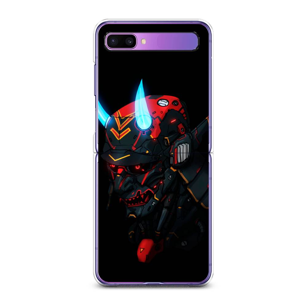 

Чехол Awog для Samsung Galaxy Z Flip 1 "Неоновый самурай", 2107150-6