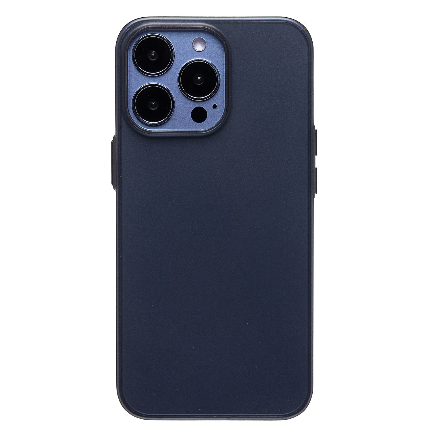 

Чехол для iPhone 13 Pro пластиковый Coblue Matte <прозрачно-черный>, Прозрачный
