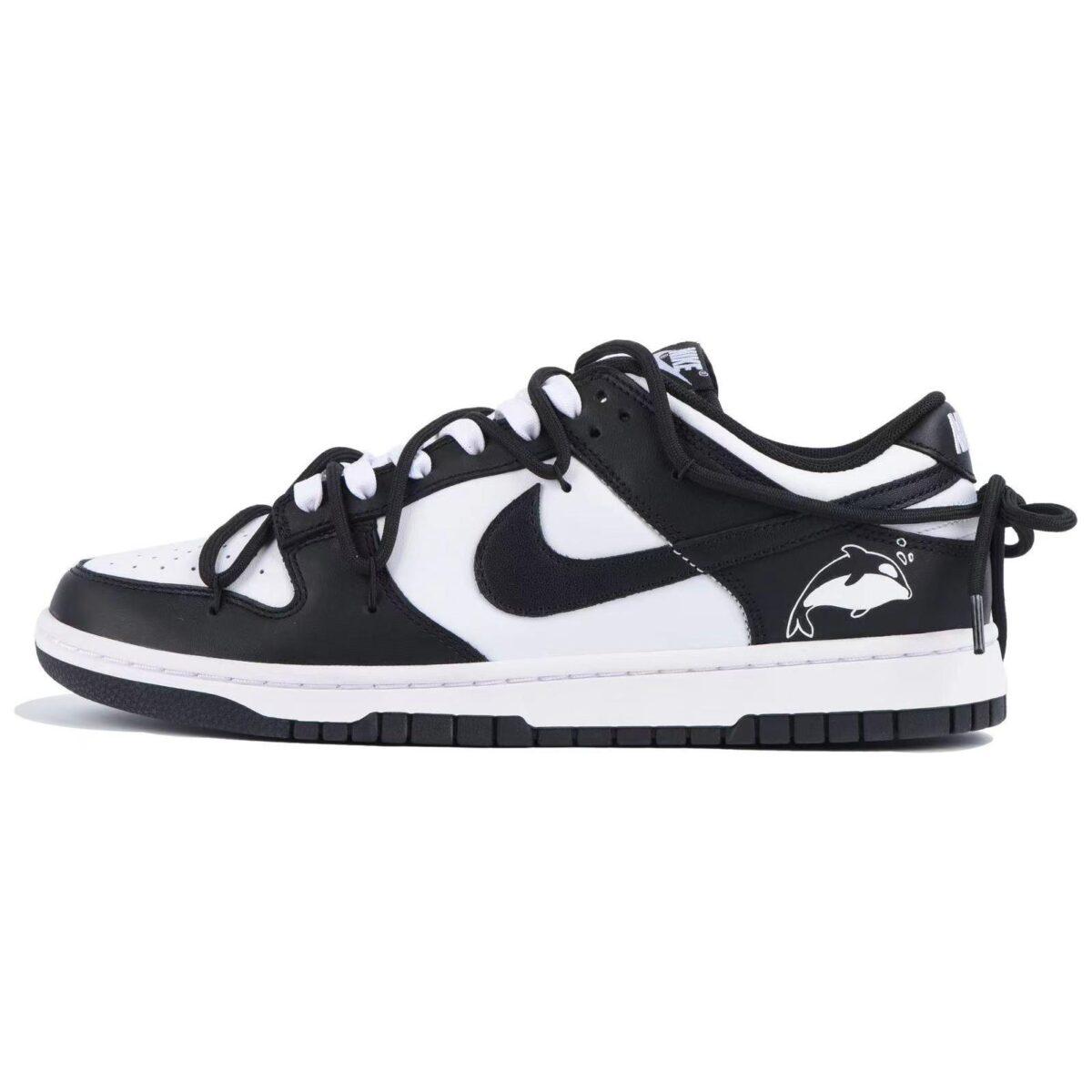 

Кеды унисекс Nike Dunk Low Retro черные 44 EU, Черный, Dunk Low Retro