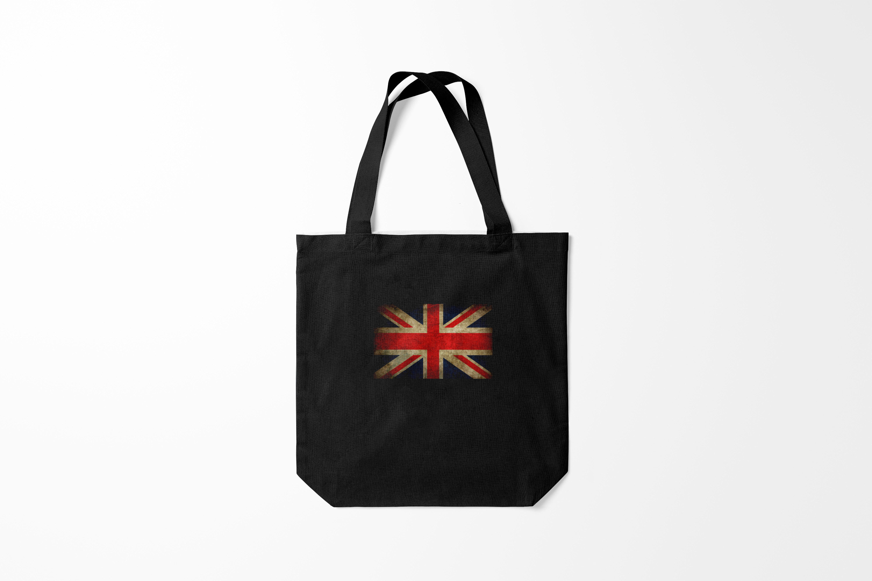 

Сумка шoппер унисекс Burnettie Англия Britain, черный, Англия Britain