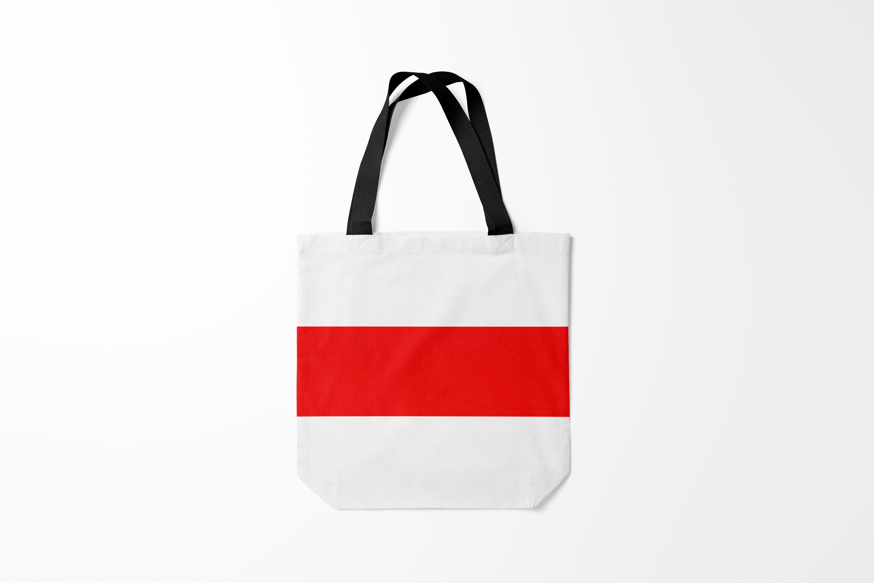 

Сумка шoппер унисекс Burnettie Белоруссия Первый флаг Беларуси, белый, Белоруссия Первый флаг Беларуси