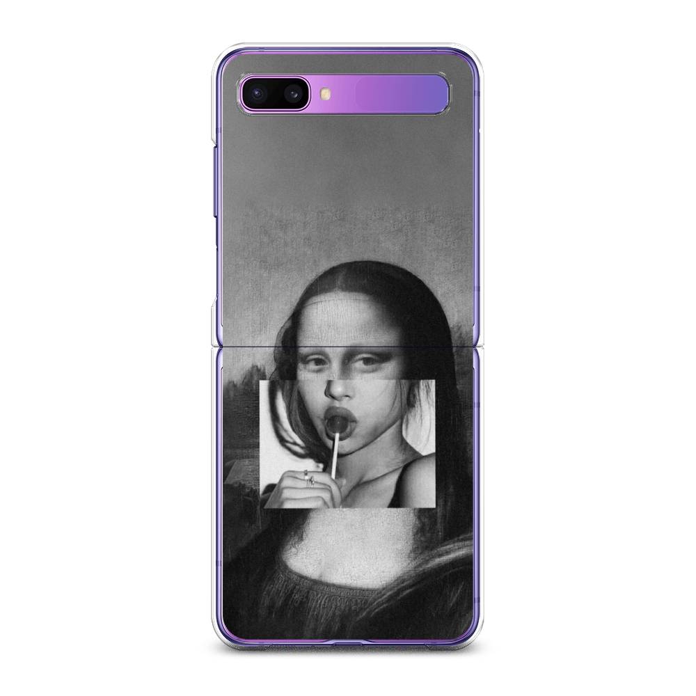 

Чехол Awog для Samsung Galaxy Z Flip 1 "Mona Lisa sucking lollipop", 2107150-9