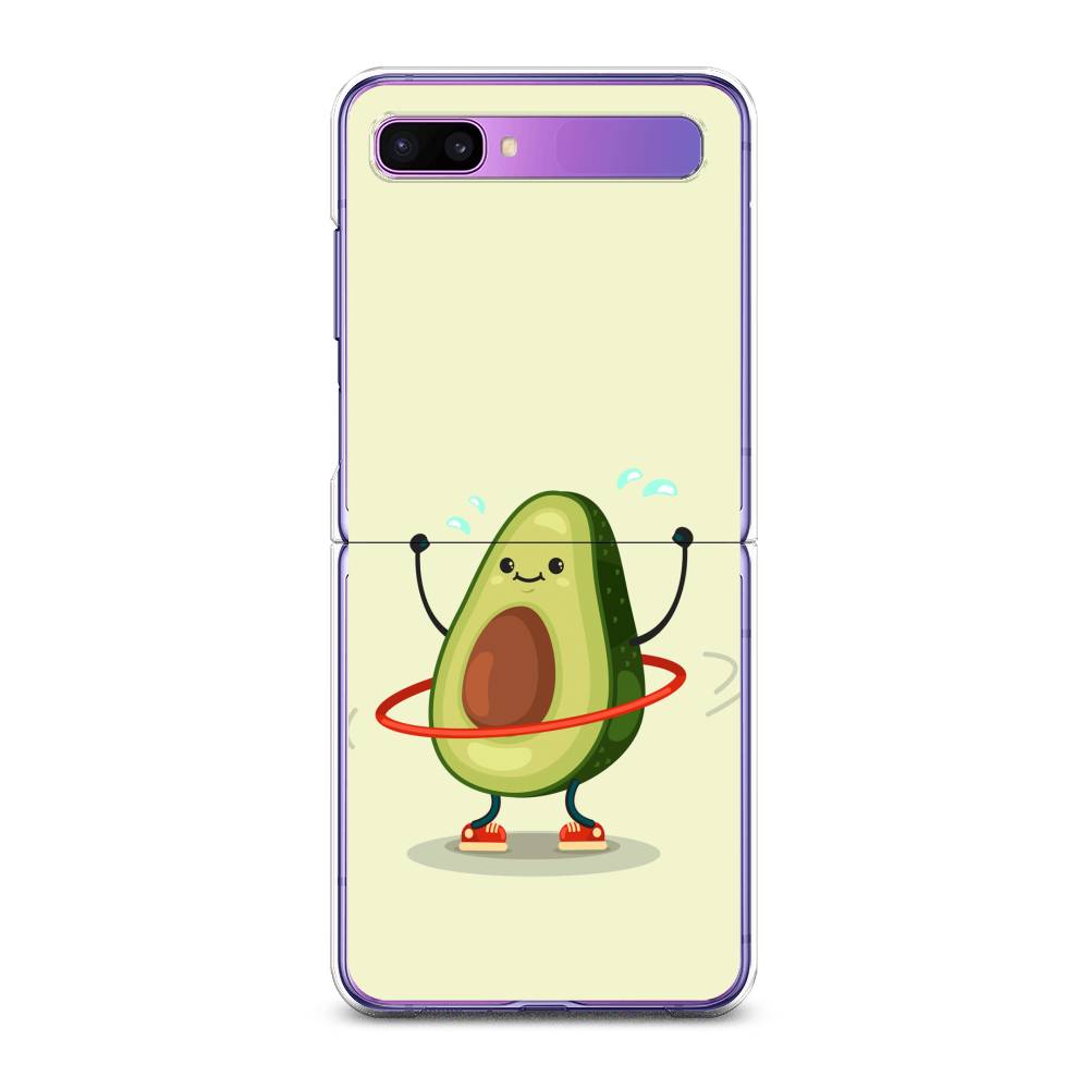 

Чехол Awog для Samsung Galaxy Z Flip 1 "Авокадо с обручем", 2107150-10