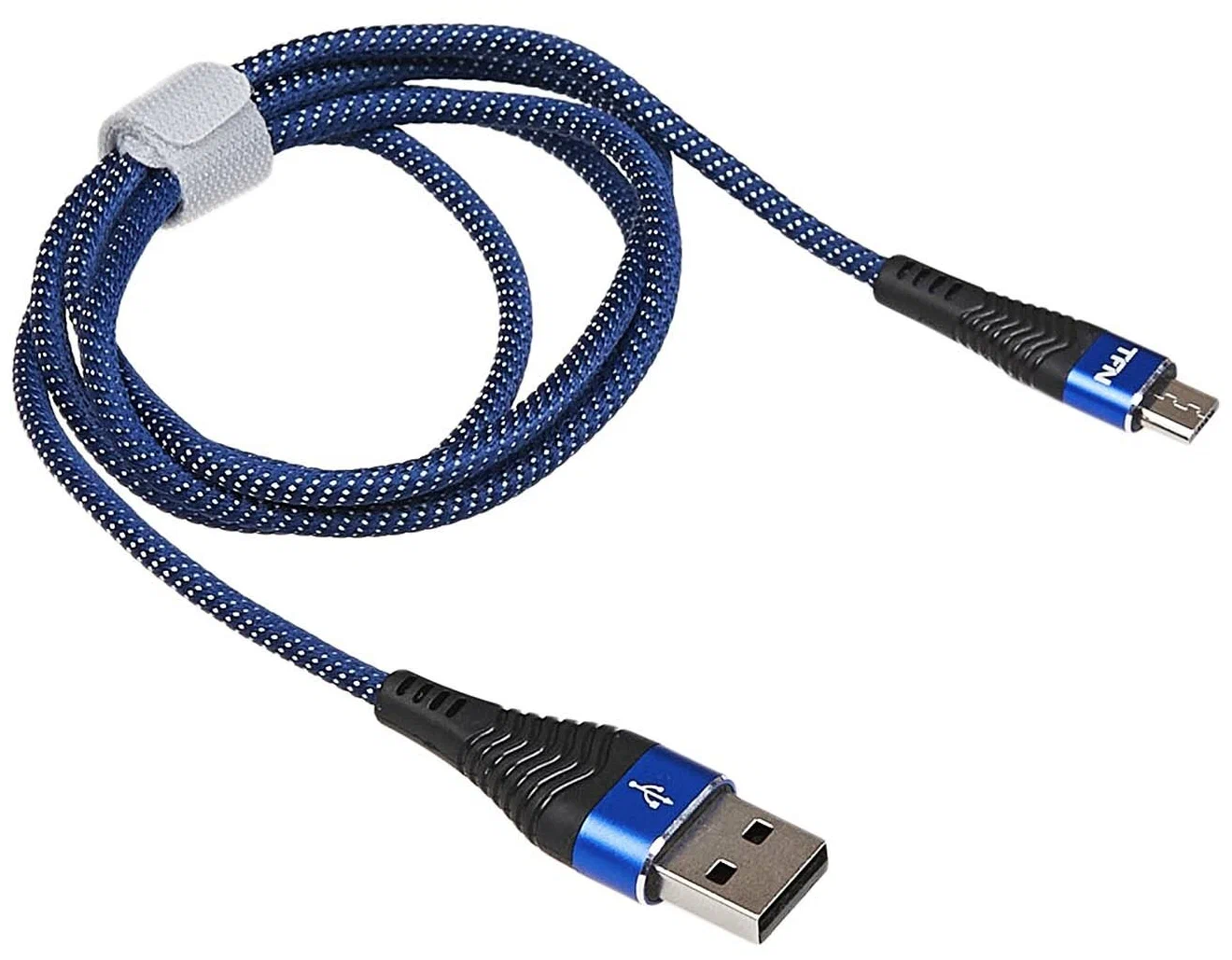 Кабель TFN USB - micro USB 1 м, синий