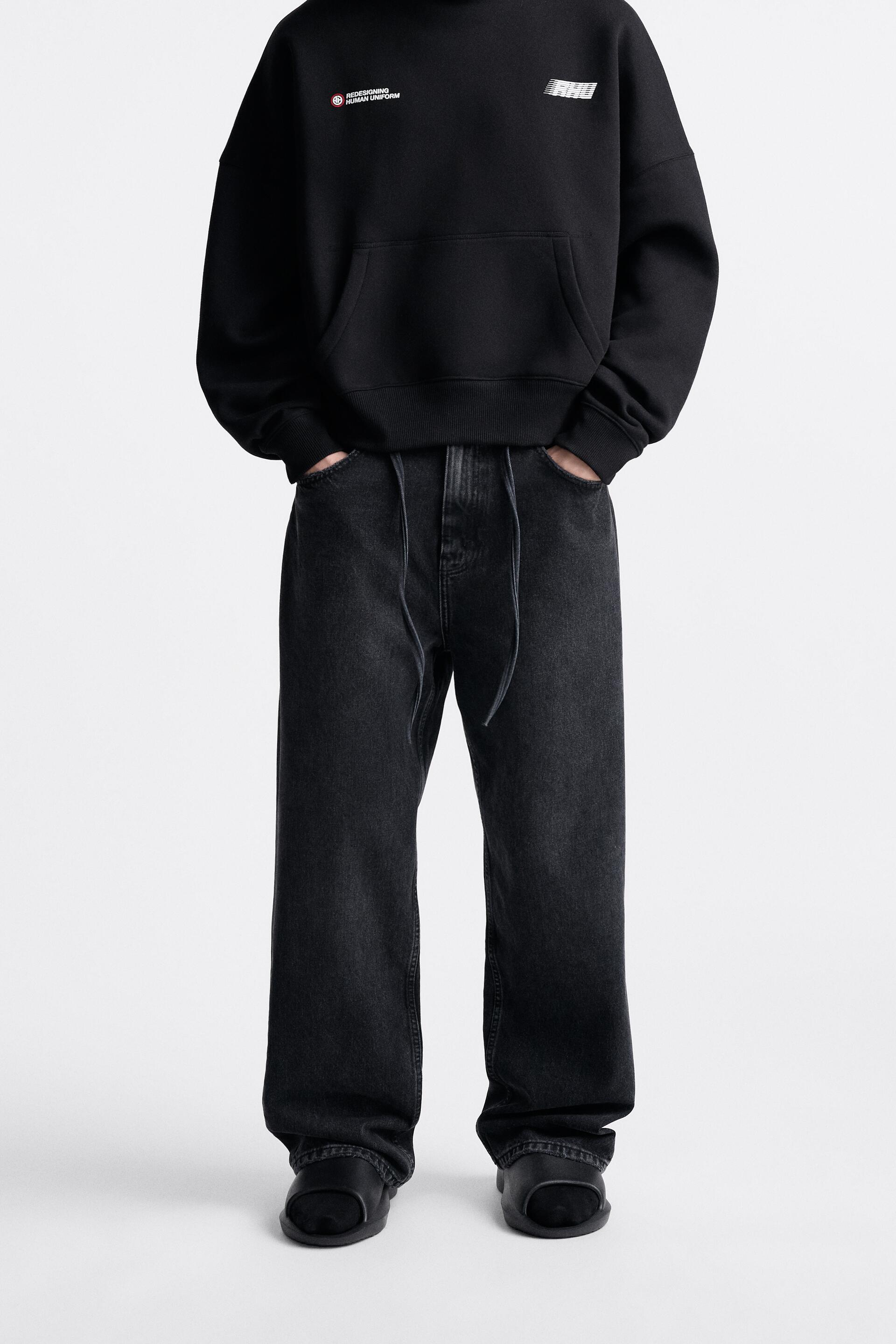

Джинсы мужские ZARA 00840440 черные 44 (доставка из-за рубежа), 00840440