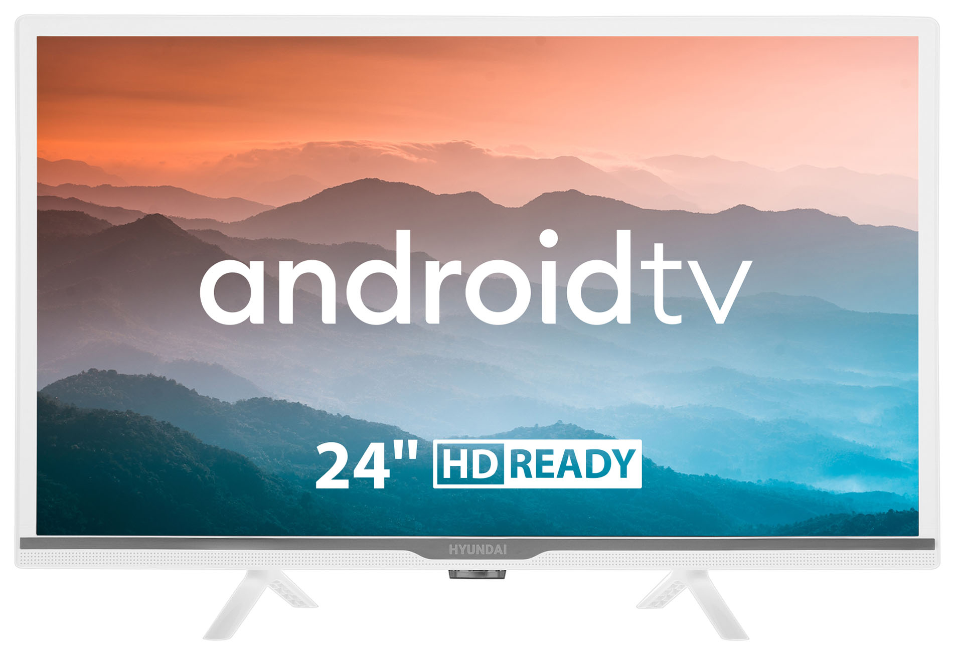 

Телевизор HYUNDAI H-LED24BS5002, 24"(61 см), HD, Белый, H-LED24BS5002