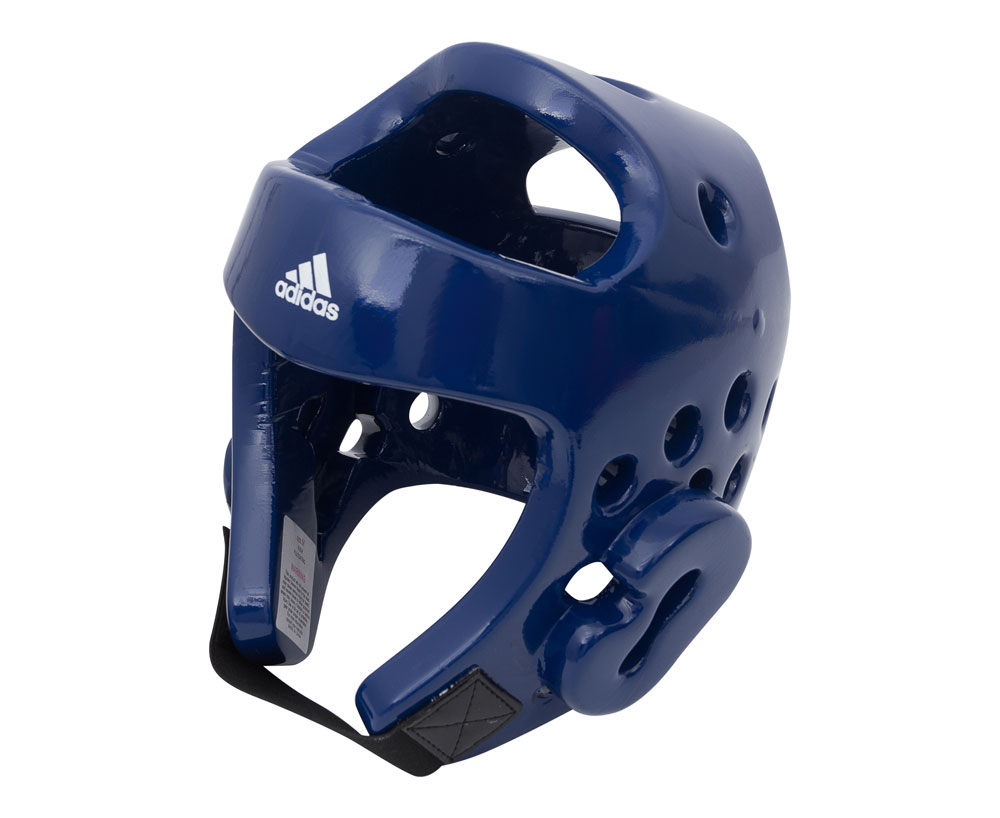 Шлем для тхэквондо Head Guard Dip Foam WT синий (размер L)
