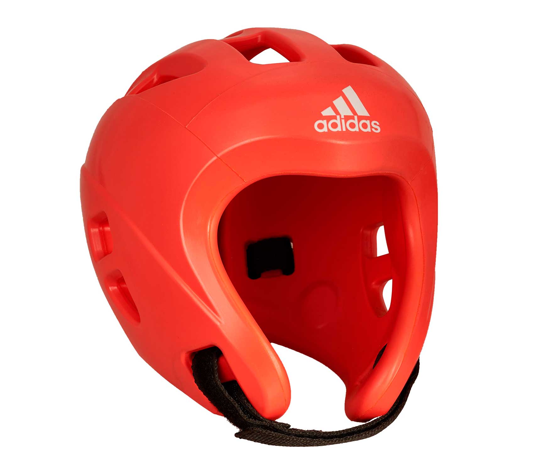 фото Шлем для единоборств kick boxing headguard красный (размер s) adidas