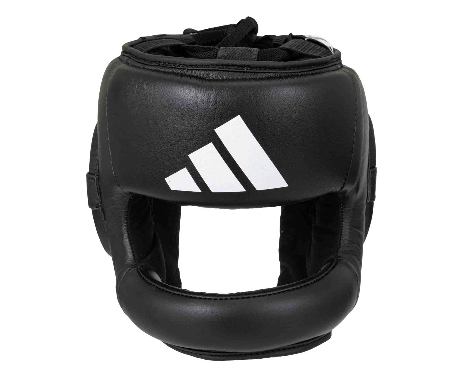 Шлем боксерский Adidas Pro Full Protection Boxing Headgear чёрный с бампером SM 19990₽