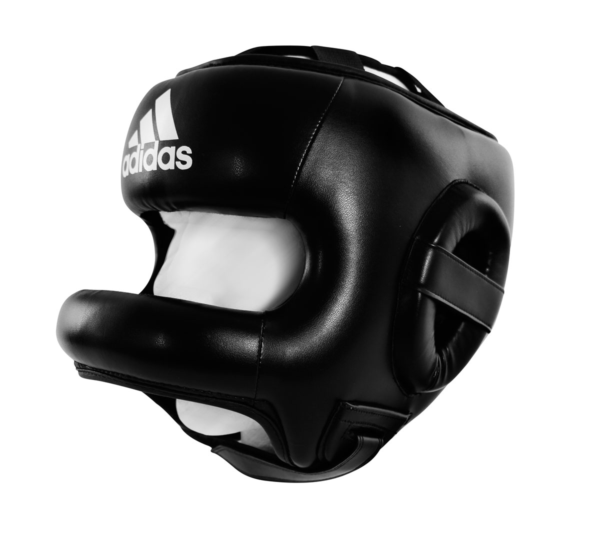 фото Шлем боксерский с бампером pro full protection boxing headgear черный (размер s/m) adidas