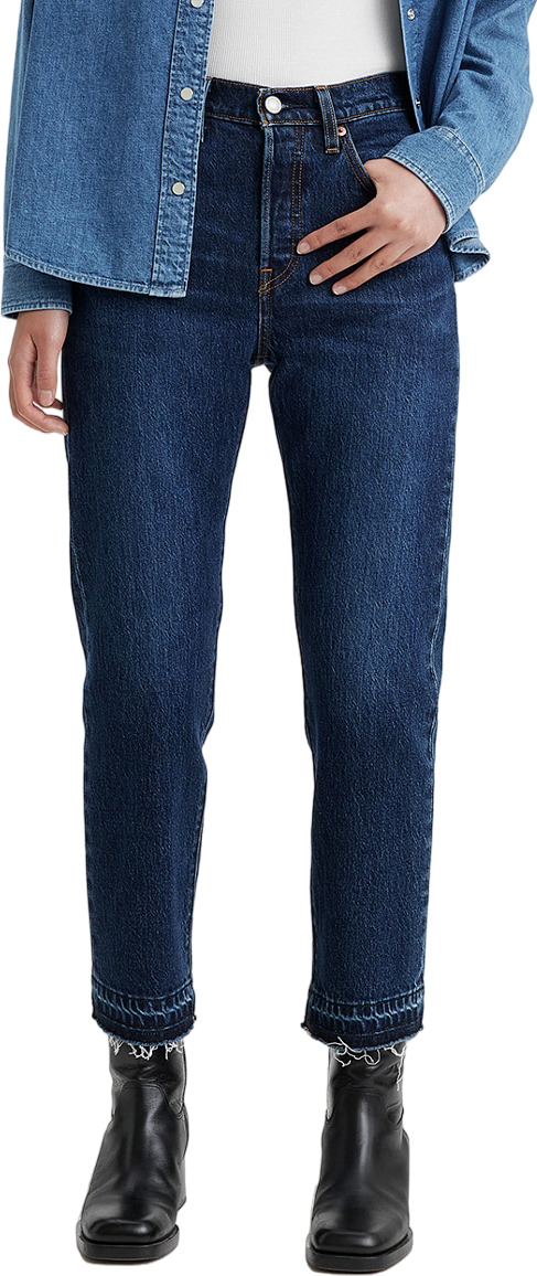 

Джинсы женские Levi's Women 501 Crop Jeans синие 31/30, Синий, Women 501 Crop Jeans