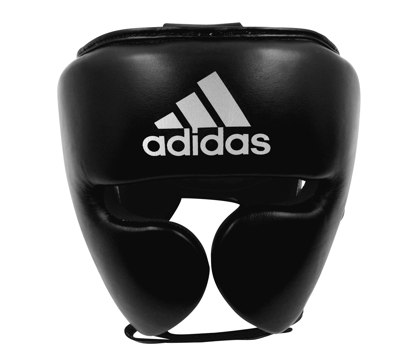 Шлем боксерский AdiStar Pro Headgear черно-белый (размер L)