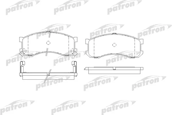 

Тормозные колодки PATRON дисковые PBP939