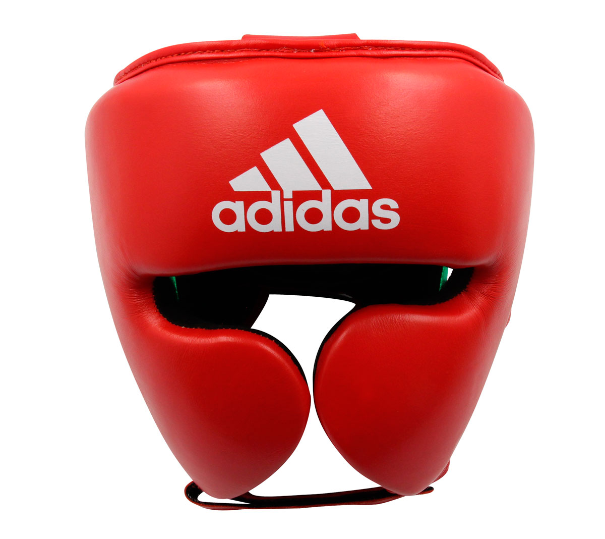 Шлем боксерский AdiStar Pro Headgear красно-зеленый (размер M)