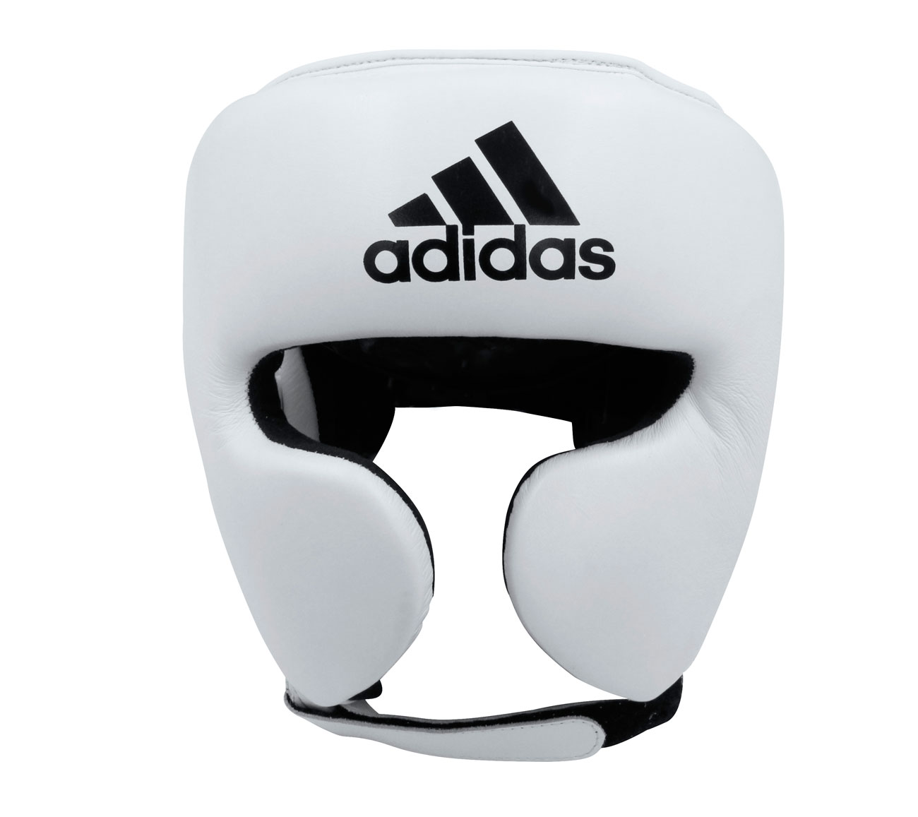 фото Шлем боксерский adistar pro headgear бело-черный (размер m) adidas