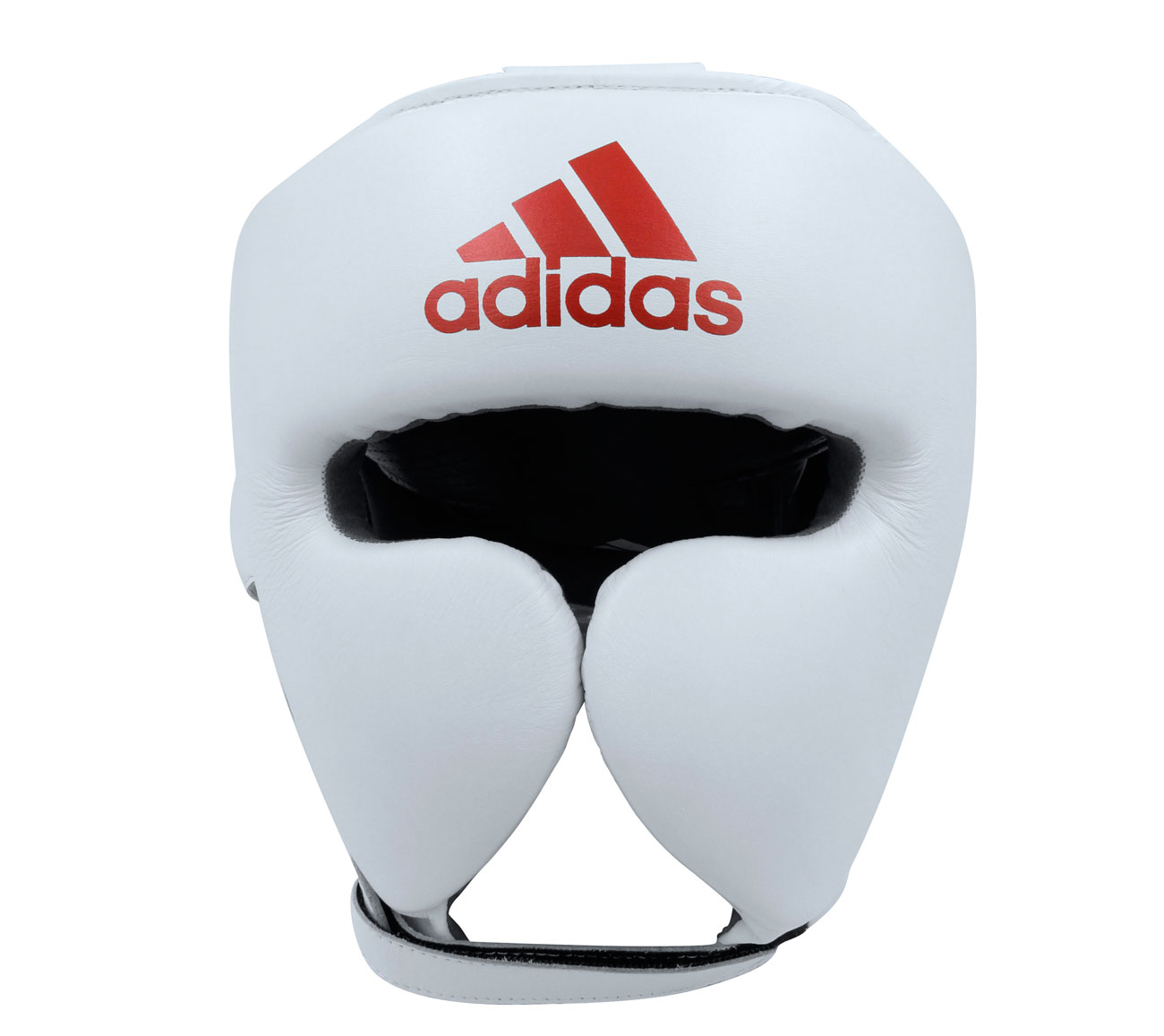 фото Шлем боксерский adistar pro headgear бело-красный (размер m) adidas