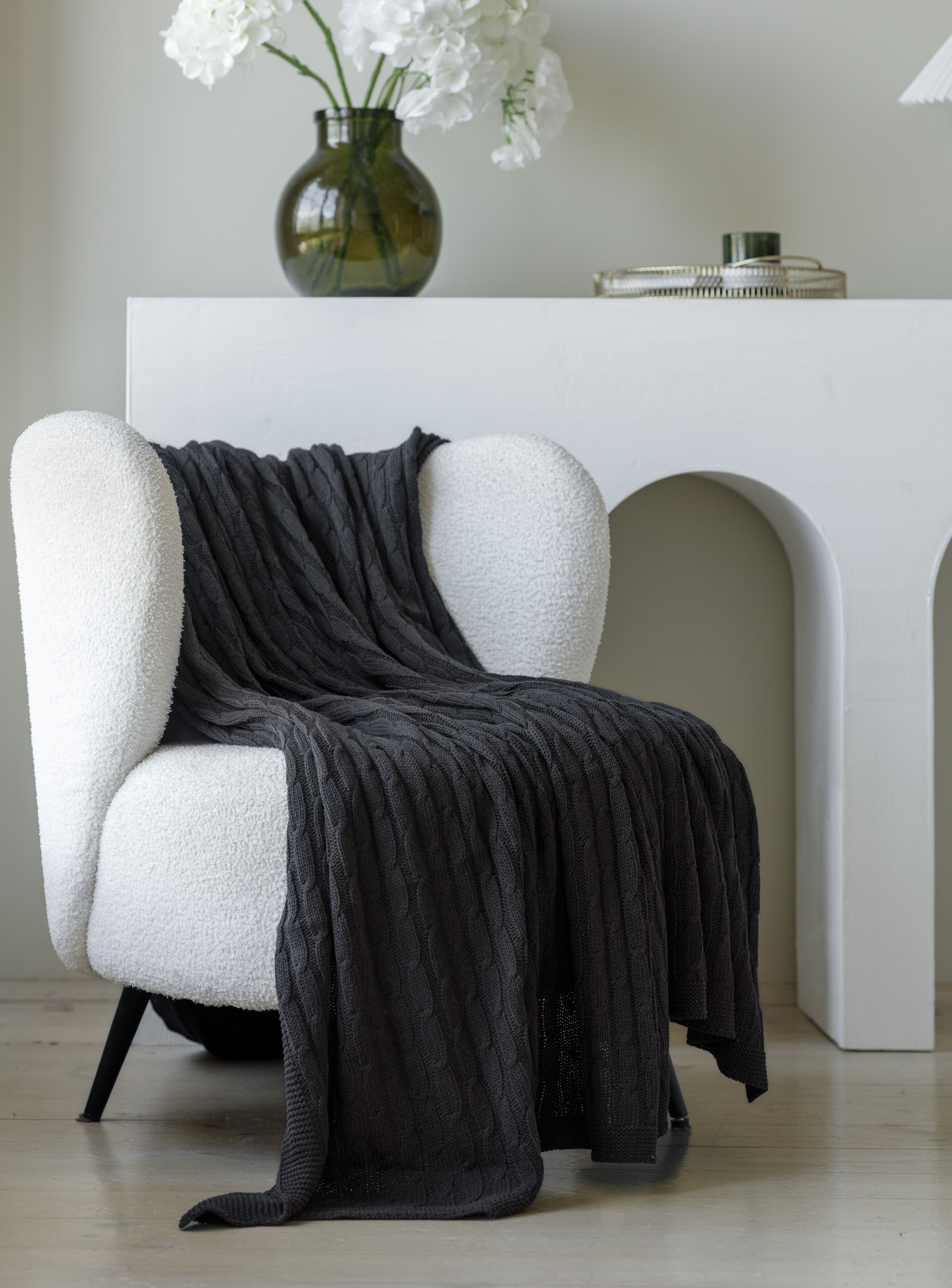 

Плед вязаный DECADE home PL01200, PL01200