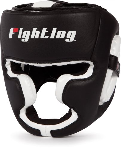 Шлем боксерский  тренировочный FIGHTING SPORT Full Face, черный, L